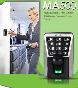 ZK Teco kostenlose Software Metall wasserdicht Außensicherheit intelligent biometrisch Fingerabdruck Türschloss Zugangskontrolle - Product Image 4