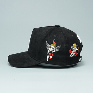 OEM ODM Custom Wildleder Mesh Gorra De Beisbol Trucker Hut 5 Panel verstellbare 3D-Stickerei Casque tte De Baseball <span class=keywords><strong>Cap</strong></span> für Männer - Product Image 4