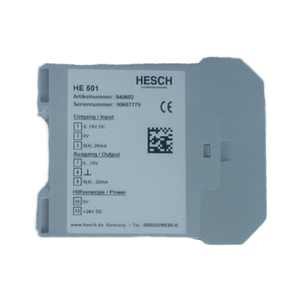 HESCH HE501 Isolation <strong>Amplifier</strong> 0(4)-20mA/0-10V DC <strong>Input</strong>/<strong>Output</strong> Galvanic Separation with DIN Rail Mount - Product Image 3