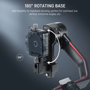 NEEWER RS4 RS3垂直カメラマウントDJI Ronin RS4 RS3 Pro RS 3 RS 2ジンバルスタビライザー180 ° 回転ベース用YouTube TikTok - Product Image 6