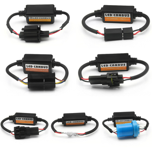 LED ไฟหน้า CANbus ถอดรหัส HH1 H3 H4 H7 H11 9004 9005 CANbus ข้อผิดพลาดฟรีถอดรหัสข้อผิดพลาดรหัส Eliminator - Product Image 2