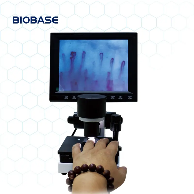 BIOBASE Zoom-máquina de prueba capilar, analizador, instrumento de microcirculación arterial, microscopio Digital USB HD