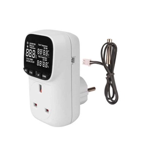 Xtester-Termostato inteligente de alta precisión, interruptor de controlador de temperatura de microordenador con enchufe europeo, - Product Image 2
