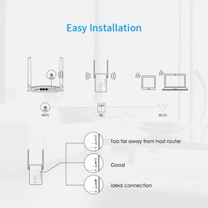Akıllı tasarım yüksek güç N300 WiFi yönlendirici/tekrarlayıcı/genişletici/güçlendirici wifi erişim noktası - Product Image 5