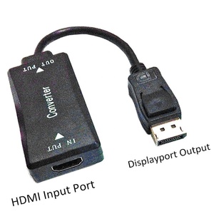 <strong>HDMI</strong> to DisplayPort Cable <strong>Adapter</strong> with 4K UHD <strong>HDMI</strong> Female to DP Male 3D Active Audio Transmission Supported for PS3 PS4 HDTV Etc - Product Image 2