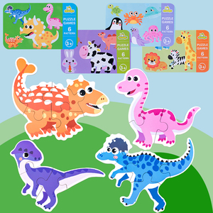 Animal Puzzle Educational Toy with Iron Box for Encouraging Kids Minds to <strong>Explore</strong> <strong>and</strong> <strong>Learn</strong> - Product Image 3