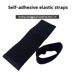 Eco-Friendly Waterproof <strong>Elastic</strong> Strap with <strong>Soft</strong> Self-Adhesive Hook &amp; <strong>Loop</strong> for Medical Arm Straps Fastener Tape