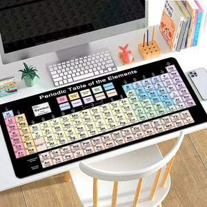 Genişletilmiş büyük oyun Mousepad kaymaz dikişli kenar Excel kısayol tuşları hile levha PC ofis elektronik levha klavye stok - Product Image 4