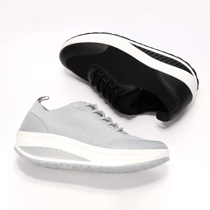 2020 Hot selling custom design platform heel shoes women tennis platform shoes
