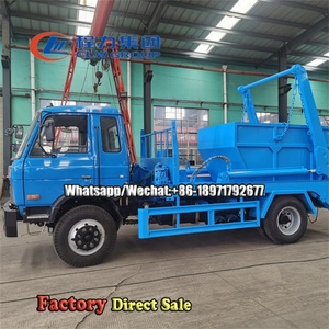 Dongfeng 4 x2 8m3 זרוע הנדנדה משאית אשפה מטען מטען