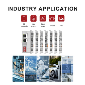 Protocollo industriale Profinet moduli IO remoto distribuito Bus IO accoppiatore uscita ingresso digitale