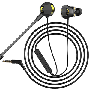 Neue 3.5mm Wired Two Driver Dual <span class=keywords><strong>PS4</strong></span> Earphone Gaming Headset für Laptop, Xbox One, PlayStation 4