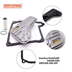 TRANSPEED 02E DQ250 VW otomatik şanzıman filtresi ve CONTA TAKIMI sıvı yağ Pan kiti 02E-325-429 VW GTI 2.0L tavşan 2.5L 02-04 için - Product Image 2