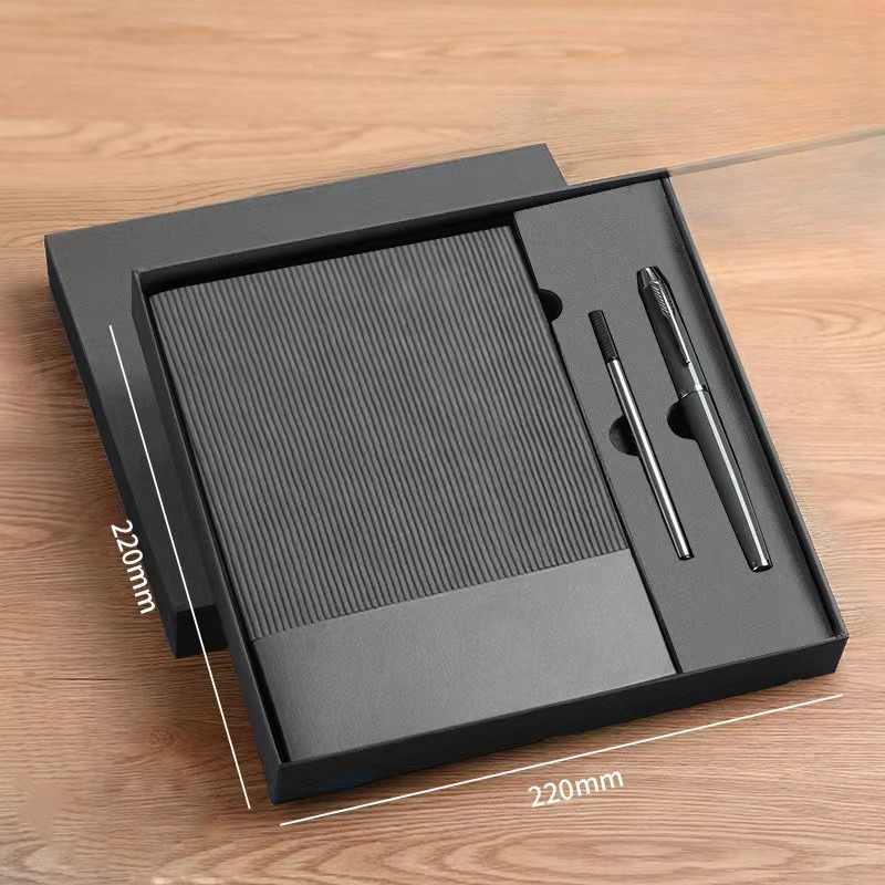 Personalized gray gift box