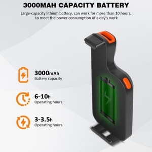 Mini lector inalámbrico 2D QR escáner de código de barras de mano con interfaz USB y clip trasero para teléfono para uso en supermercado - Product Image 5