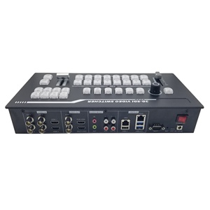 Mezclador de vídeo SDI portátil, multivista, 8 canales de entradas, 4 canales, USB 3,0, transmisión en vivo/grabación de audio y vídeo - Product Image 3