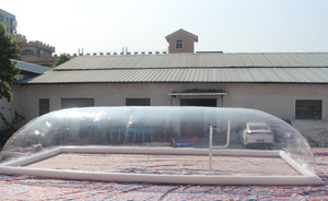 Dijual Penutup Tenda Penutup Kubah Matahari Kolam Renang Di Atas Tanah Air Tiup Musim Dingin - Product Image 5