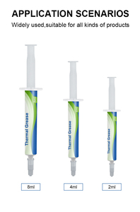 Prezzo all'ingrosso della cina 1.0W/mk 2.0w/mk 3w/Mk 6w/mk grasso siliconico a bassa resistenza termica per PCB MOS - Product Image 2