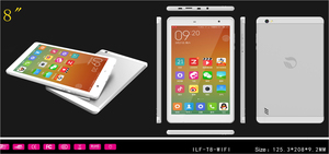 ขายส่งจำนวนมาก8นิ้วแท็บเล็ต1200*1920 Phablet Qcta Core Android 8.1 3กรัมแท็บเล็ตโทรศัพท์อินเดีย - Product Image 4