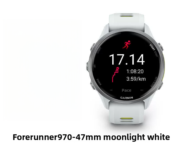 Forerunner 970 - Moonlight White