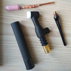 Huarui Cao Chất Lượng WP26 Flexible Van <span class=keywords><strong>TIG</strong></span> Hàn Phụ Kiện Bằng Đồng Đồng WP26FV <span class=keywords><strong>TIG</strong></span> Đầu Ngọn Đuốc - Product Image 5