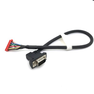 VGAからUSBD-subdb15-USB2.0オスアダプターケーブル
