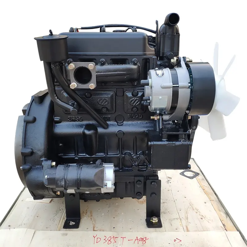 Motor diésel YTO Jiangyan Yangdong YD385T 18.4kw 2350RPM adecuado para Dongfanghong 254 pequeño tractor YD385T bomba de agua