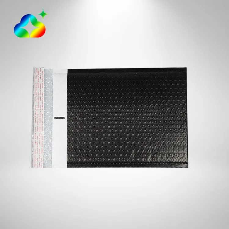 גודל מותאם אישית 6x10 שחור בועות דואר מעטפות מרופדות אוויר שקיות משלוח מתכלות למשלוח אקספרס