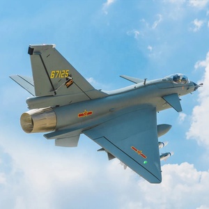 中国空軍J10 <span class=keywords><strong>EDF</strong></span> 64mmRCジェットファイターJ-10 PNP FMS、リフレックスV3取り外し可能ミサイルセットEPOフォームボディブラシレスモーター - Product Image 4