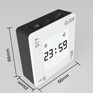 LCD-Display Mini Cube Digitaler Wecker mit Schlummer und Timer - Product Image 4