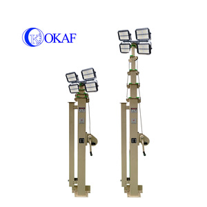 5M 6M 7m Kính thiên văn mast Trailer gắn kính thiên văn tháp ánh sáng - Product Image 1