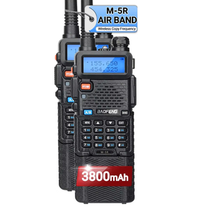 Baofeng M-5R Radio a due vie Walkie Talkie con AM FM Zes-Band 3800mAh Type-C Draadloze UV-5R Lan Afstand Commutator Ham - Product Image 1