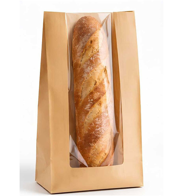 Bolsa de pan con ventana