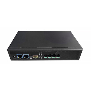 IP PBX VoIP Gateway con 4 puertos FXO para SOHO y SMB Admite redes GSM y características Adaptador VoIP
