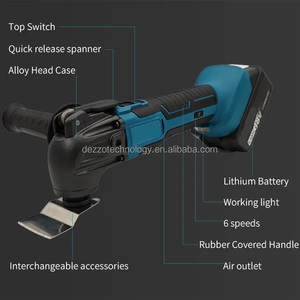 Quick Release <strong>Oscillating</strong> 18V <strong>Tool</strong> Brushless <strong>Multi</strong> <strong>Functional</strong> <strong>Tool</strong> Renovator Electric Trimmer Compatible for MK Battery - Product Image 5