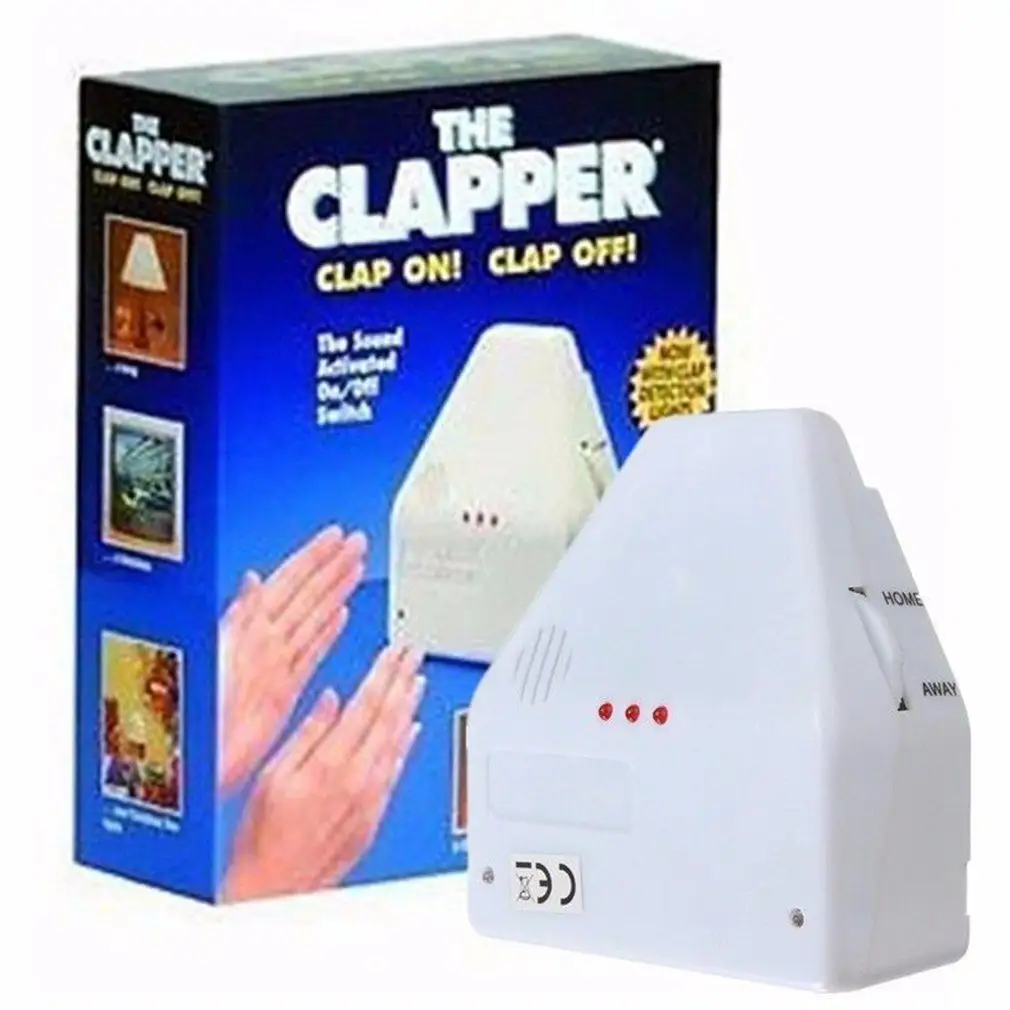 Phổ Clapper âm thanh kích hoạt chuyển đổi On / Off clap tiện ích điện tử chuyển đổi ánh sáng 110V điều khiển âm thanh chuyển đổi