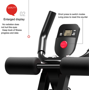 Gym Fitness Abdominal Coaster Waist <strong>Exercise</strong> <strong>Total</strong> Crunch Machine Body Building <strong>AB</strong> Muscle Training Equipment