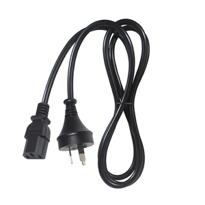 Factory <strong>Direct</strong> 10A SAA AS3112 <strong>AU</strong> 3 Pin Plug to IEC 320 C13 H05VV-F 3G*0.75mm2 Copper Power Cord Extention Cord - Product Image 1