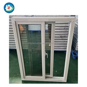 最も安い衝撃窓ハリケーンプルーフ36x36PVCスライディングガラス窓 - Product Image 4