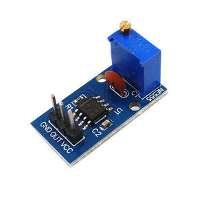 NE555 generatore di impulsi onda quadrata onda rettangolare piccolo modulo generatore di segnale la frequenza è regolabile - Product Image 3