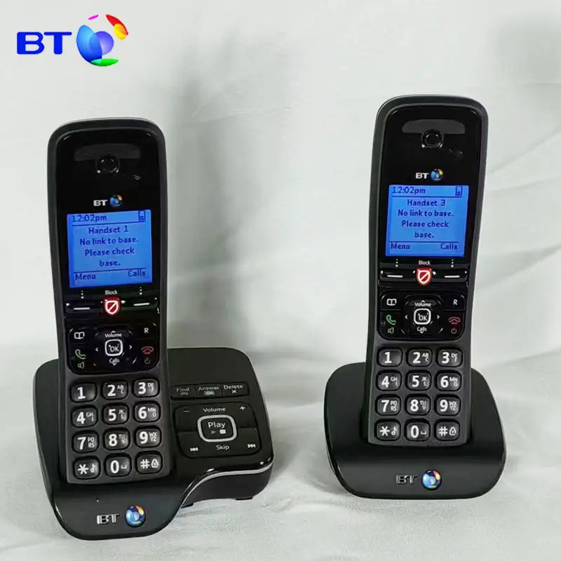 BT6600-2 Speed Dial Gsm Colorido Display Lcd Fixo Telefone Sem Fio Mesa