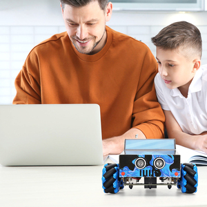 Tscin buny Electric DIY-Projekt 4WD Mecanum Wheel Smart Robot Kit für Raspberry PiPico für die Arduino-Programmierung