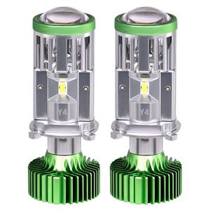 A80โปรเจคเตอร์หลอดไฟ LED H4ลำแสงคู่80W, หลอดไฟโปรเจคเตอร์ขนาดเล็ก1.8นิ้ว Bi LED เลเซอร์โปรเจคเตอร์เลนส์สูงต่ำ - Product Image 3