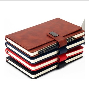 Custom High Quality Leather <strong>Notebook</strong> 6 Rings Loose-leaf Binder Spiral <strong>Notebook</strong> <strong>Folder</strong> Agenda Planner Organizer Stationery - Product Image 5