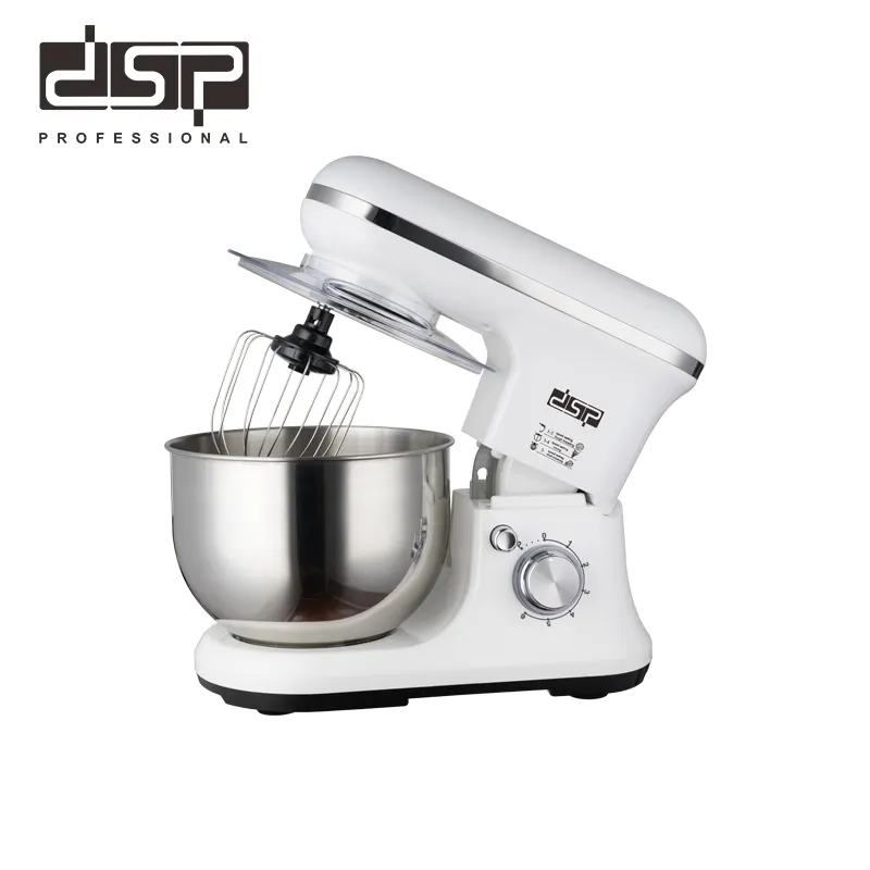 DSP – appareil ménager 5.5L 1200w pâte farine Stand Mixer machine cuisine 6 vitesses tête inclinable gâteau mélangeur alimentaire