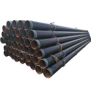 API地下输油管道Q235B/Q355B螺旋管3LPE三层聚乙烯涂层螺旋管 - Product Image 1