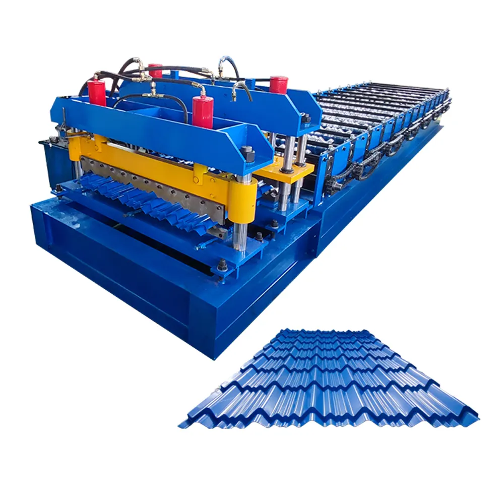 Factory Supply Ibr Sheet Wall Glazed Tile Making Machine Roof Panel Used Roll Forming Machinery