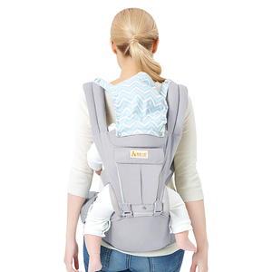 Khăn địu em bé có khung nhựa điều chỉnh được dành cho trẻ sơ sinh 0-6 tháng tuổi, tiện lợi khi đi du lịch - Product Image 4