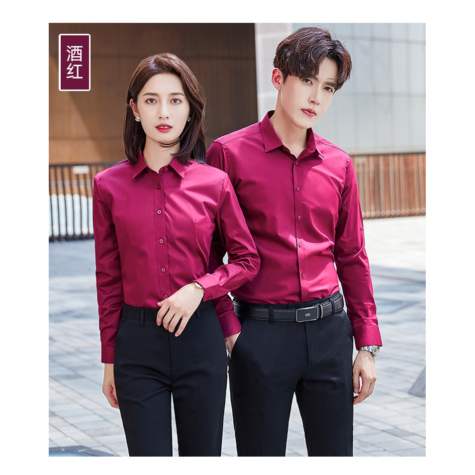 Burgundy - Long Sleeve