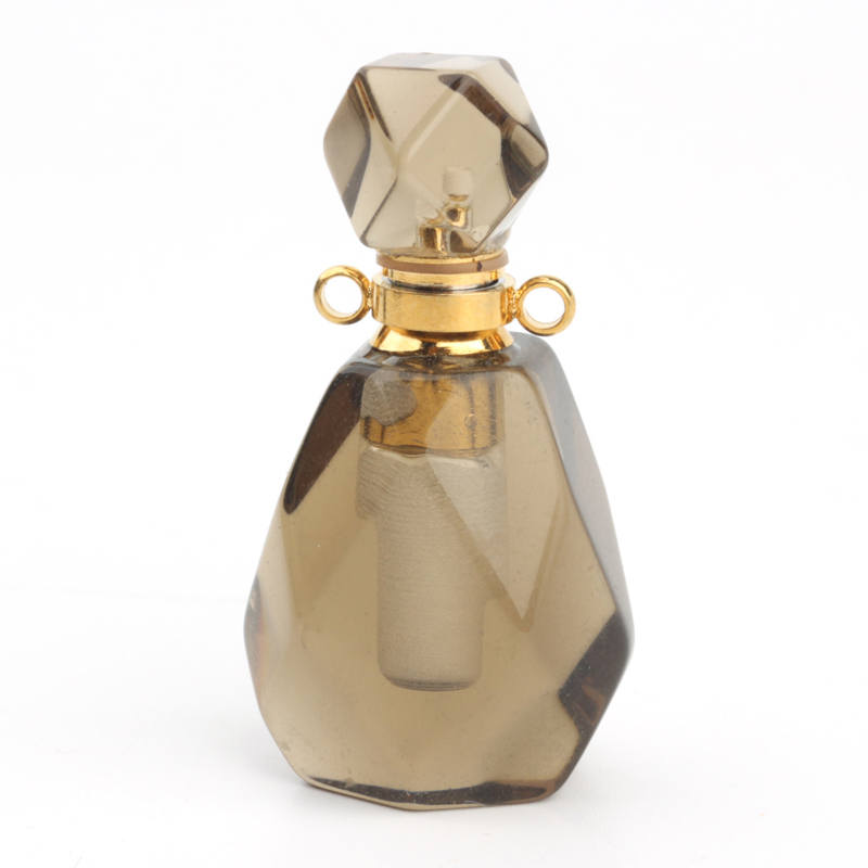 Quartz fumé + chaîne